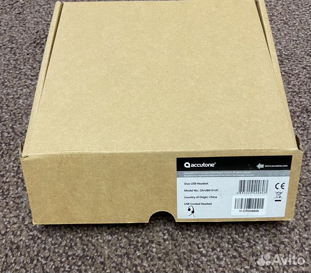 Проводная гарнитура Accutone UB610
