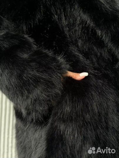 Искусственная шуба под норку