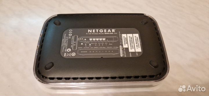 Wi-Fi роутер Netgear N150 WNR1000 v2h2