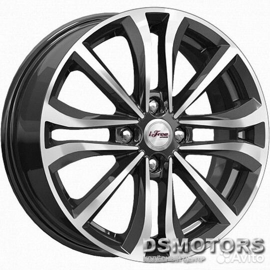 Диски Панган 6.0/16 4x100 ET45 d60.1 блэк джек