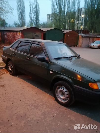 ВАЗ 2115 Samara 1.5 МТ, 1999, битый, 180 000 км