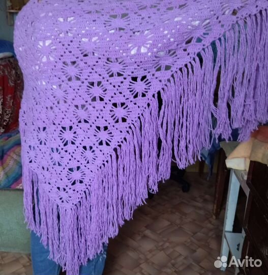 Платок шаль шерсть