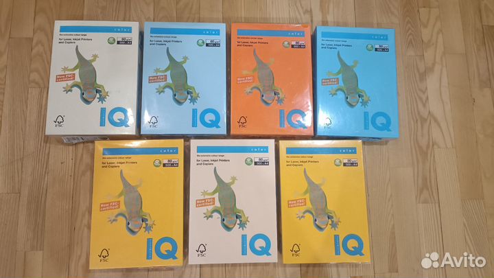 Бумага a4 цветная