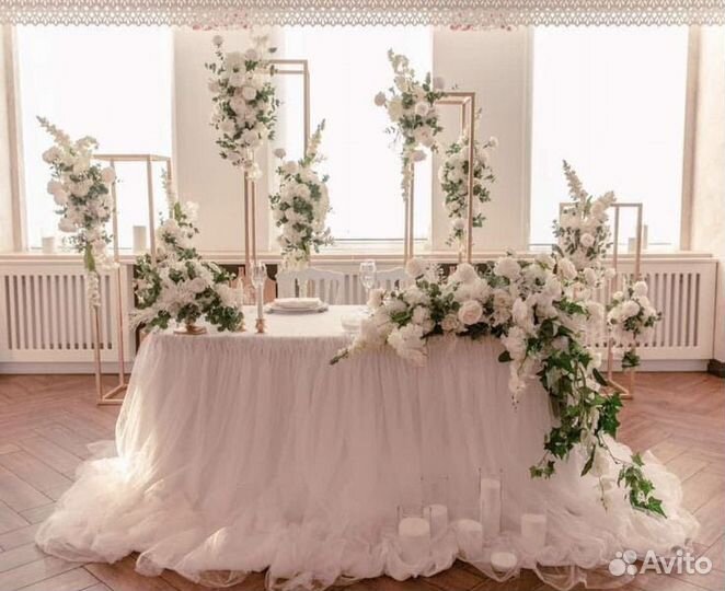 Свадебное оформление, декор, аренда арки