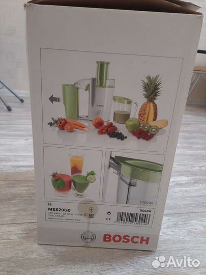 Соковыжималка Bosch MES 20GO