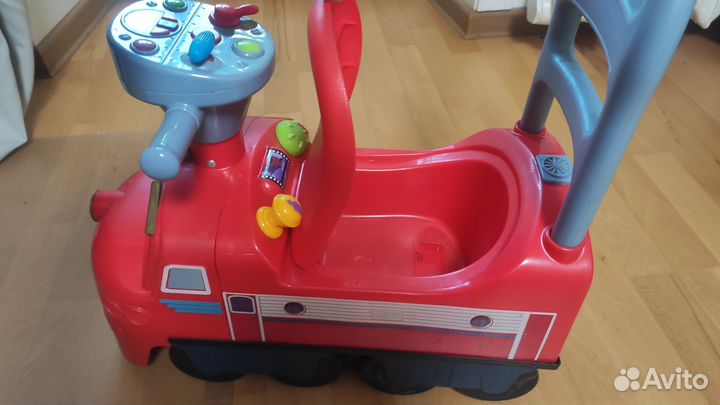 Каталка - пушкар Паровозик Чагингтон