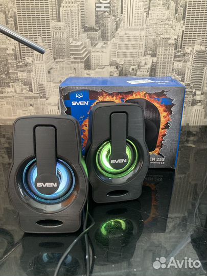 Колонки для компьютера sven