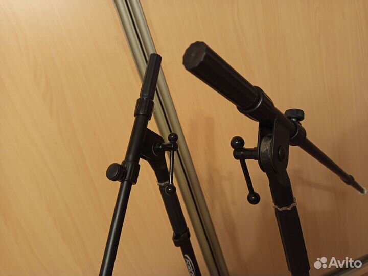 Микрофонная стойка-журавль Force (пара)