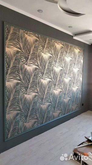 Поклейка обоев