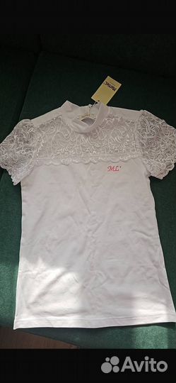 Блузка белая детская