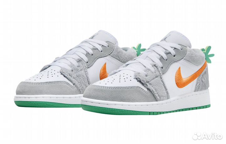 Кроссовки Air Jordan 1 Low Bunny Rabbit GS