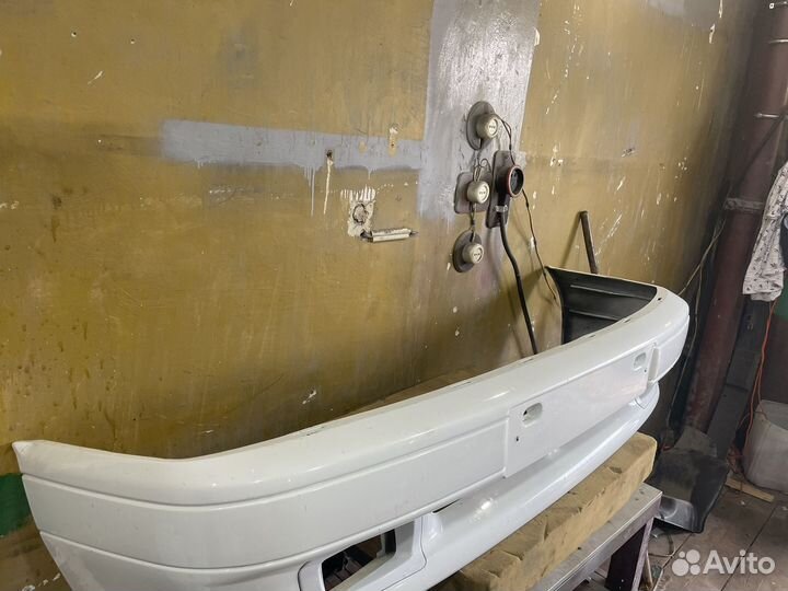 Бампер передний ваз 2114 белый