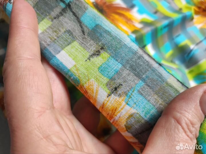 Ткань хлопок Ситец СССР отрез 6м*88см