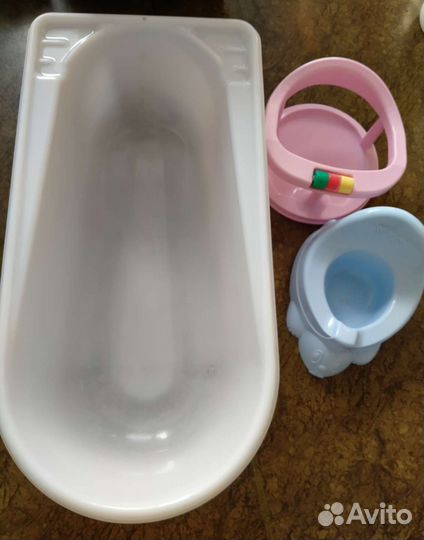 Ванночка для купания СССР подставка горшок