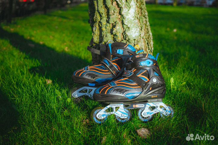 Ролики RE:Action TR13 раздвижные размер 36-41