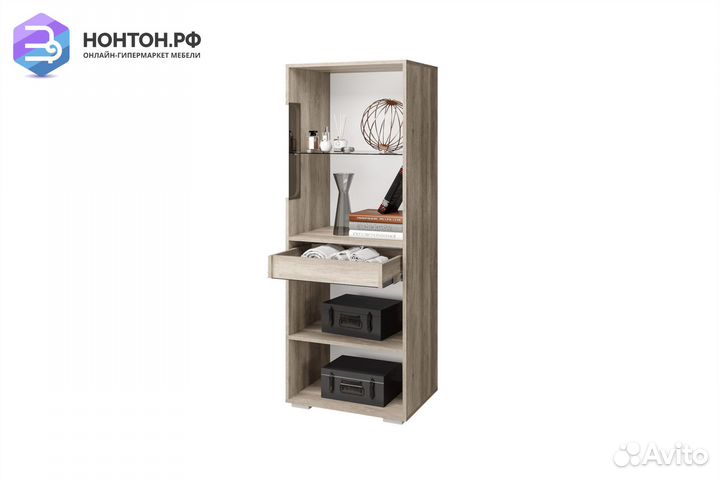 Шкаф Наоми дуб каньон / графит