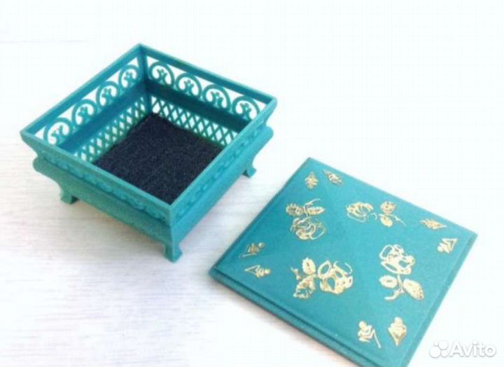 Шкатулка-карболит, СССР 60-70 гг