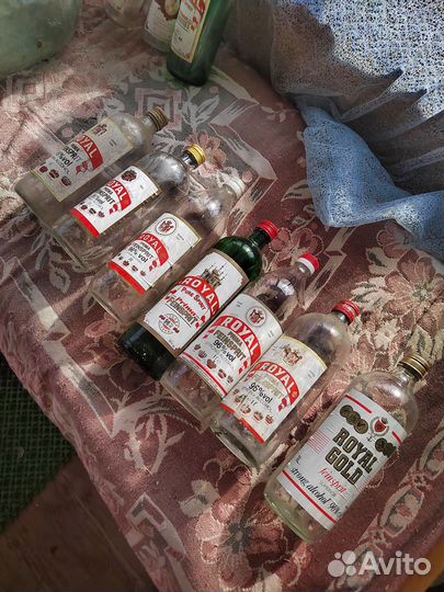 Бутылка из под спирта royal