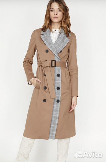 Бежевый Тренч Koton