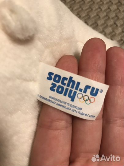 Олимпийский медведь, мишка Сочи 2014 оригинал