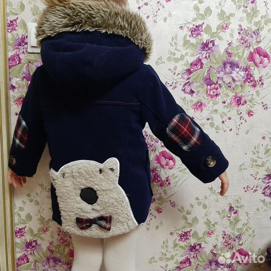 Пальто для девочки 92