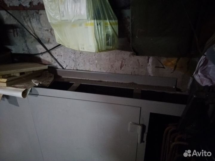 Окно-ставни металлическое для 2 этажа в гараж