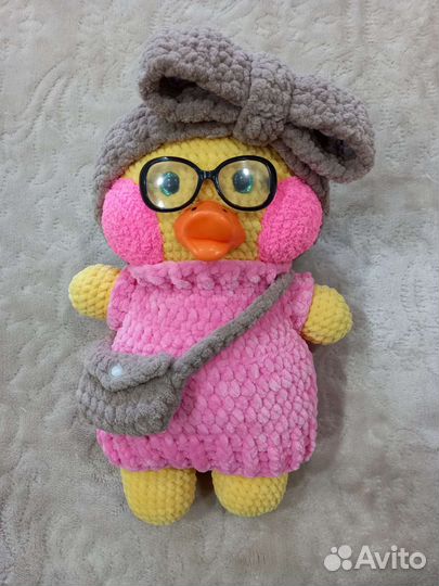 Уточка лалафанфан вязаная