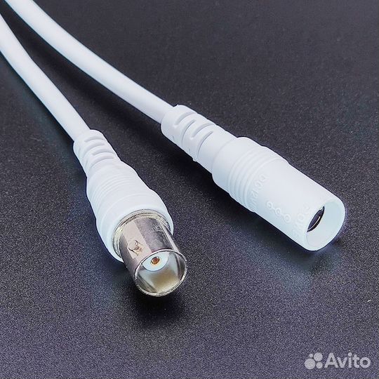 Видеокамера для видеонаблюдения белая