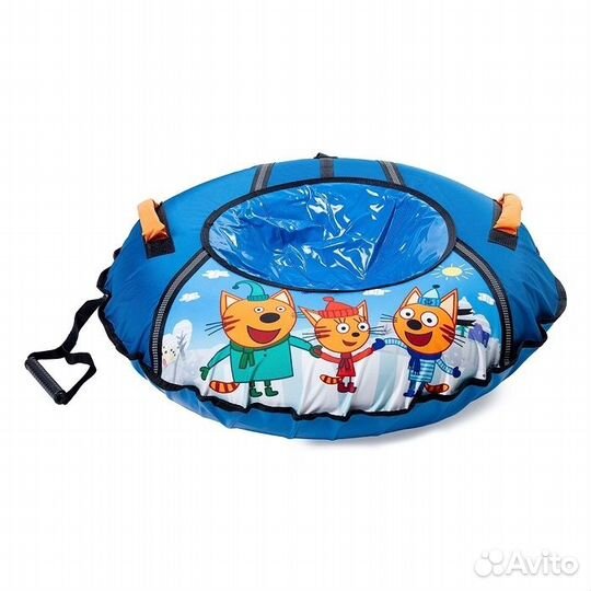 Тюбинг принтованный Три кота d-900 тб2-90/тк