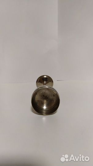 Рюмка на высокой ножке металл СССР