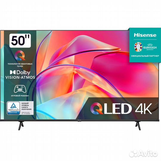 Hisense 50E7KQ 4K Ultra HD 3840x2160 Пикс