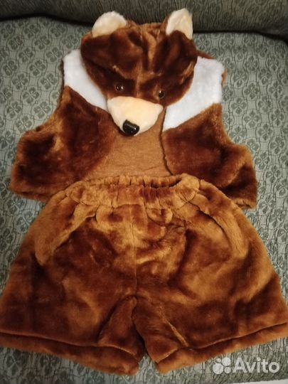 Новогодний костюм Мишки для мальчика от 3-6 лет