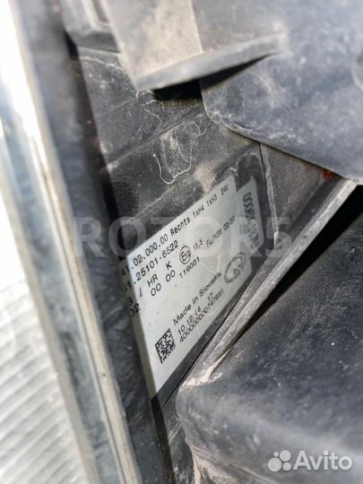 Фара противотуманная правая MAN TGX 2014