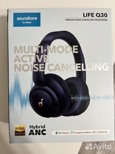 Беспроводные наушники anker soundcore Life Q30