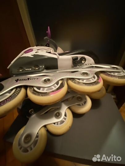 Ролики раздвижные maxcity punto 31-34