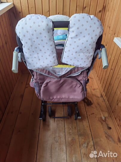 Санки коляска nika