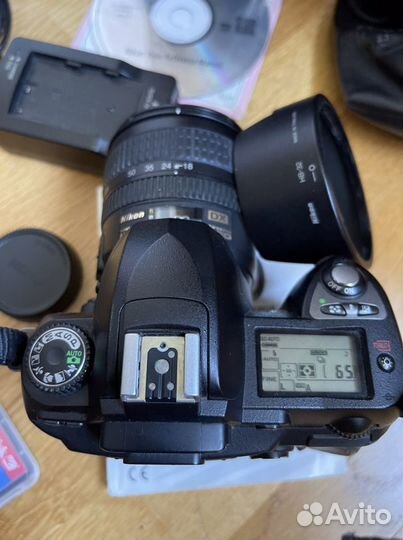 Зеркальный фотоаппарат nikon d70