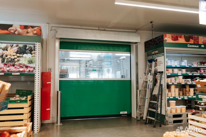 Ворота скоростные пвх