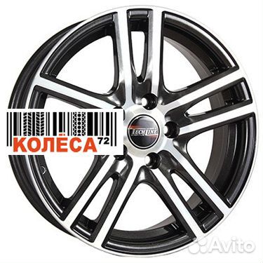 Tech Line 529 6x15 4x114,3 ET40 Dia66.1 алмаз черн