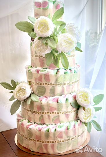 Торт из памперсов