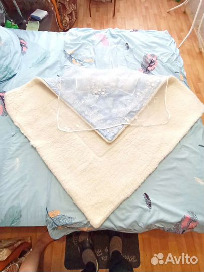 Конверт на выписку + одеялко, для мальчика