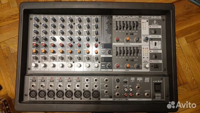 Активный микшерный пульт behringer PMP 1680S