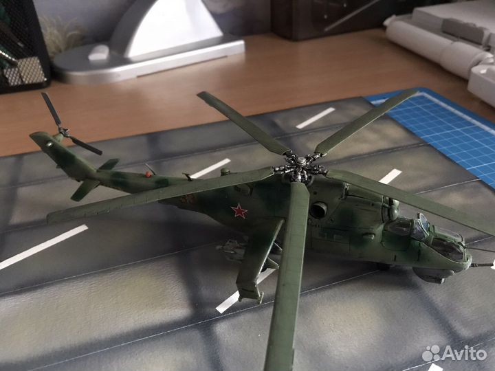 Модель вертолета Ми-24В