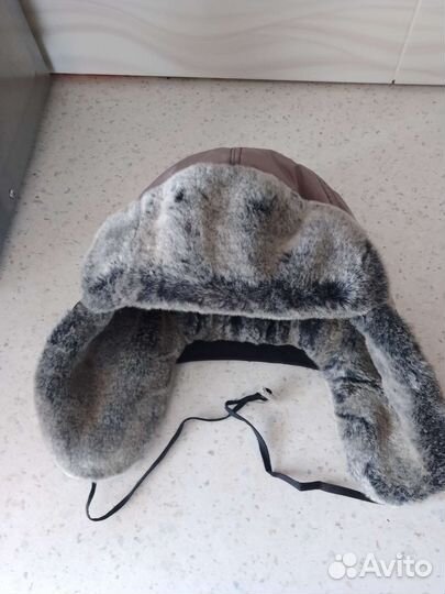 Шапка ушанка зимняя для мальчика