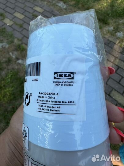 Стаканы пластиковые IKEA
