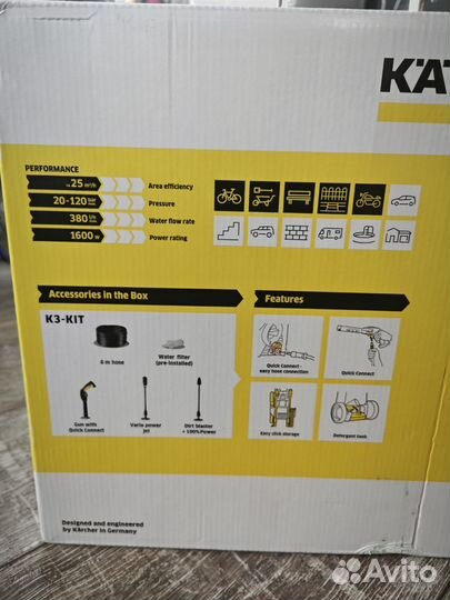 Мойка высокого давления karcher k3