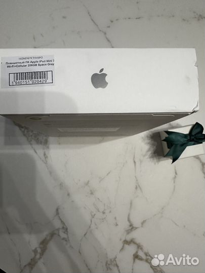 iPad 7 mini 256 wifi cellular (space gray)