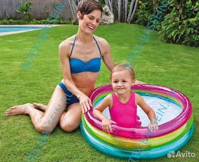 Детский надувной бассейн