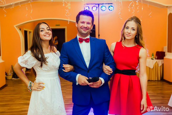 Ведущий, диджей на свадьбу, юбилей, корпоратив