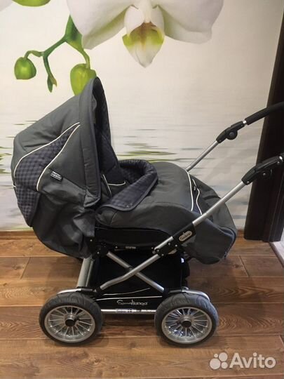 Коляска emmaljunga city cross эммалюнга 2 в 1